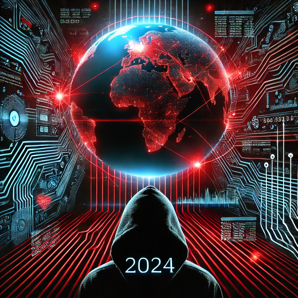 Počet a intenzita kybernetických útoků 2024 meziročně +46%